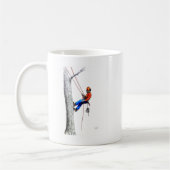 Baumchirurg Arborist Forester Kaffeetasse (Links)