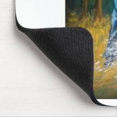 Baumchirurg Arborist Forester Mousepad (Ecke)