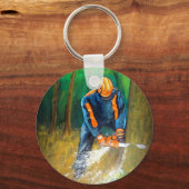 Baumchirurg Arborist Forester Schlüsselanhänger (Vorderseite)