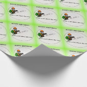 Baumchirurg Arborist Geburtstagsgeschenk Geschenkpapier (Ecke)