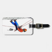 Baumchirurg Arborist Gepäckanhänger (Vorderseite horizontal)