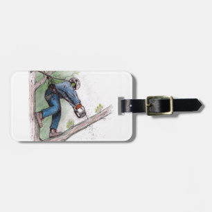 Baumchirurg Arborist Gepäckanhänger