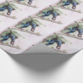 Baumchirurg Arborist Geschenkpapier (Ecke)