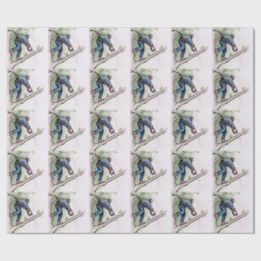 Baumchirurg Arborist Geschenkpapier (Flach)