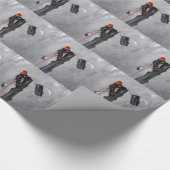 Baumchirurg Arborist Geschenkpapier (Ecke)