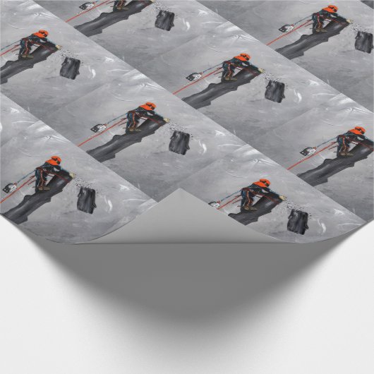 Baumchirurg Arborist Geschenkpapier (Ecke)