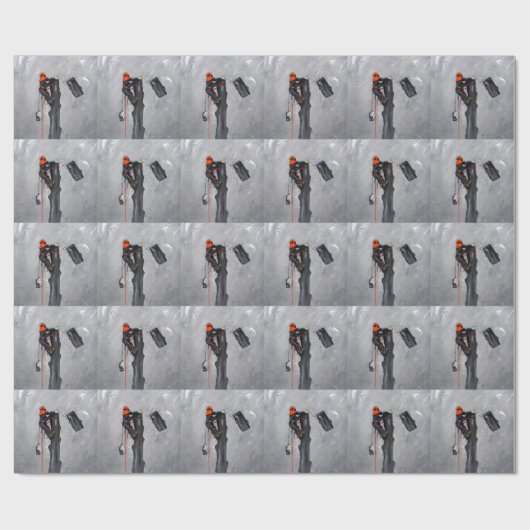 Baumchirurg Arborist Geschenkpapier (Flach)