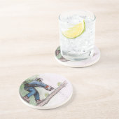 Baumchirurg Arborist Getränkeuntersetzer (Seite)