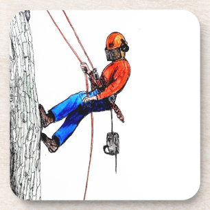 Baumchirurg Arborist Getränkeuntersetzer