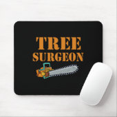 Baumchirurg Arborist Holzfäller Baumkletterer Baum Mousepad (Mit Mouse)