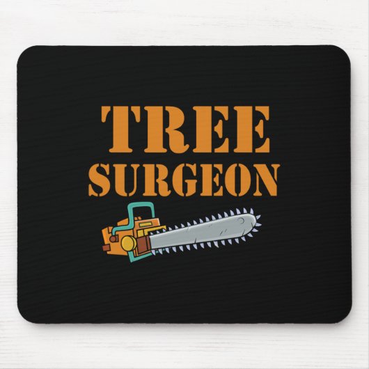 Baumchirurg Arborist Holzfäller Baumkletterer Baum Mousepad (Vorne)