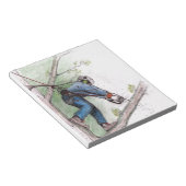 Baumchirurg Arborist Lumberjack Notizblock (angewinkelt)