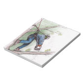 Baumchirurg Arborist Lumberjack Notizblock (Rotiert)