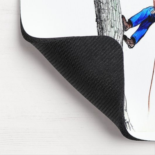 Baumchirurg Arborist Mousepad (Ecke)