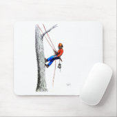 Baumchirurg Arborist Mousepad (Mit Mouse)