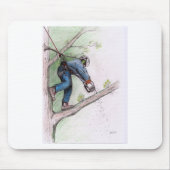 Baumchirurg Arborist Mousepad (Vorne)