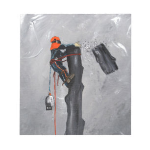 Baumchirurg Arborist Notizblock