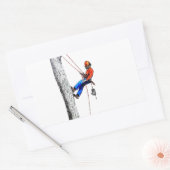 Baumchirurg Arborist Rechteckiger Aufkleber (Umschlag)