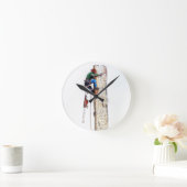 Baumchirurg Arborist Runde Wanduhr (Zuhause)