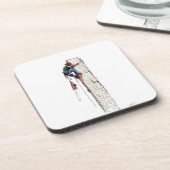 Baumchirurg Arborist Untersetzer (Linke Seite)