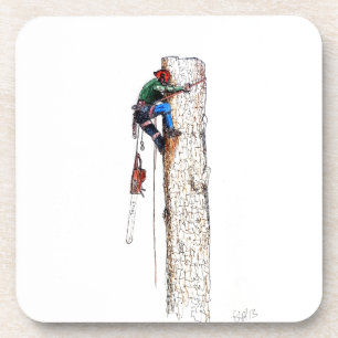 Baumchirurg Arborist Untersetzer