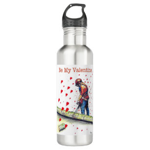 Baumchirurg Arborist Valentine Card Edelstahlflasche
