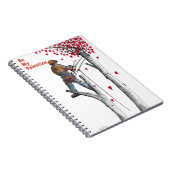 Baumchirurg Arborist Valentine Card Notizblock (Rechte Seite)