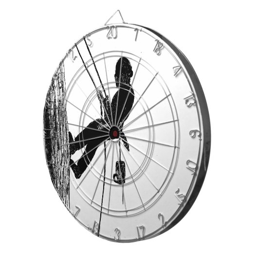 Baumchirurg Arborist Weihnachtsgeschenk Dartscheibe (Vorderseite rechts)