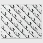 Baumchirurg Arborist Weihnachtsgeschenk Geschenkpapier (Flach)