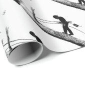 Baumchirurg Arborist Weihnachtsgeschenk Geschenkpapier (Rolleneckpunkt)