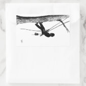 Baumchirurg Arborist Weihnachtsgeschenk Rechteckiger Aufkleber (Tasche)