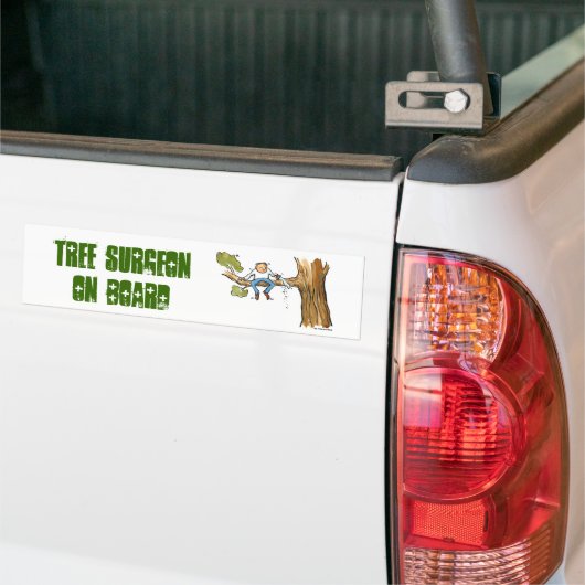 Baumchirurg Autoaufkleber (Auf Lkw)
