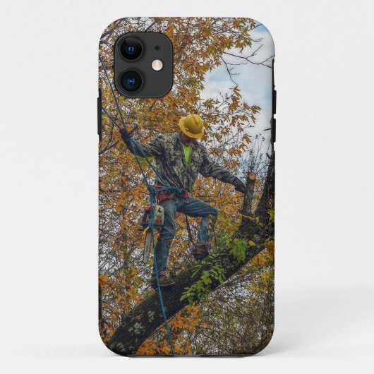 Baumchirurg Case-Mate iPhone Hülle (Rückseite)