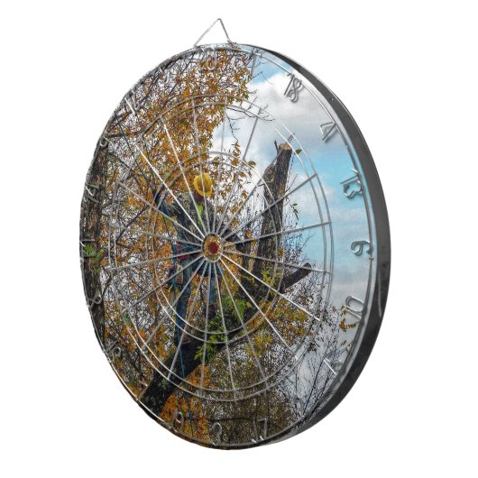 Baumchirurg Dartscheibe (Vorderseite rechts)