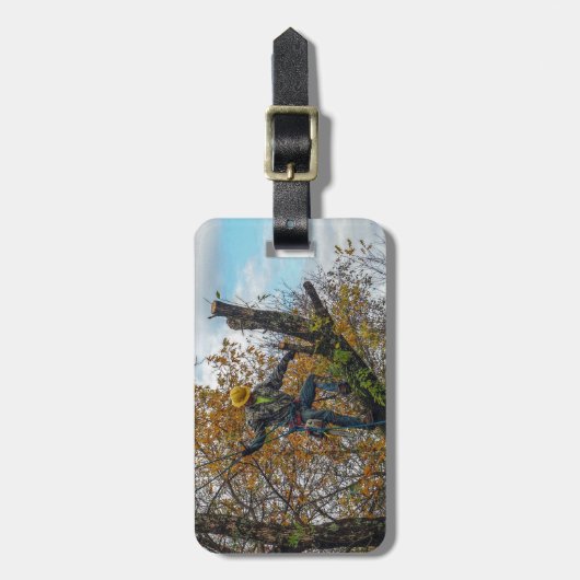 Baumchirurg Gepäckanhänger (Vorderseite vertikal)