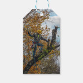 Baumchirurg Geschenkanhänger (Vorderseite)