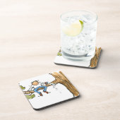 Baumchirurg Getränkeuntersetzer (Rechte Seite)