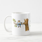 Baumchirurg Kaffeetasse (Links)