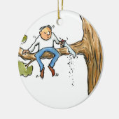 Baumchirurg Keramikornament (Links)