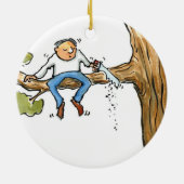 Baumchirurg Keramikornament (Hinten)