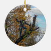 Baumchirurg Keramikornament (Hinten)