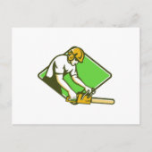 Baumchirurg-Laubhacksäge Postkarte (Vorderseite)