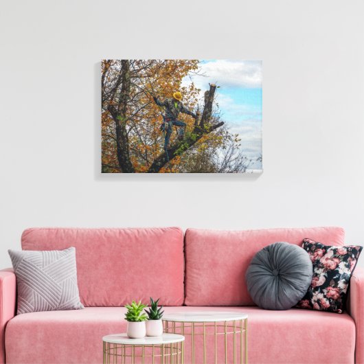 Baumchirurg Leinwanddruck (Insitu (Wohnzimmer))