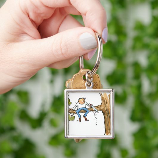 Baumchirurg Schlüsselanhänger (Hand)