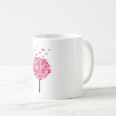 Baumchrome Butterfly Kaffeetasse (VorderseiteRechts)