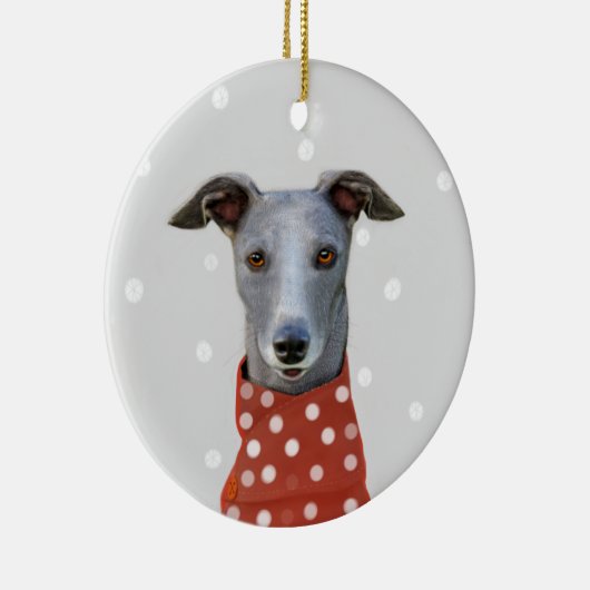 Baumdekoration Keramik Ornament (Rechts)