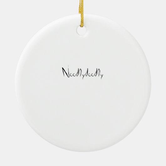 Baumdekoration Keramik Ornament (Hinten)