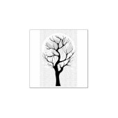 Baumdesign Gummistempel (Prägung)