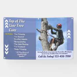 Baumdienst Arborist Unternehmenswerbung anpassen Banner