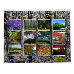 Bäume 2026 Kalender